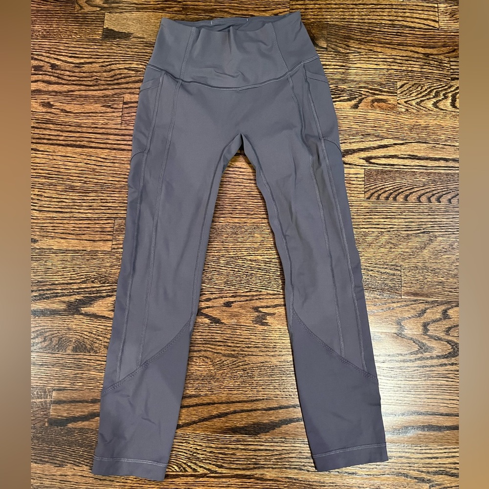 Lululemon 21” gray leggings